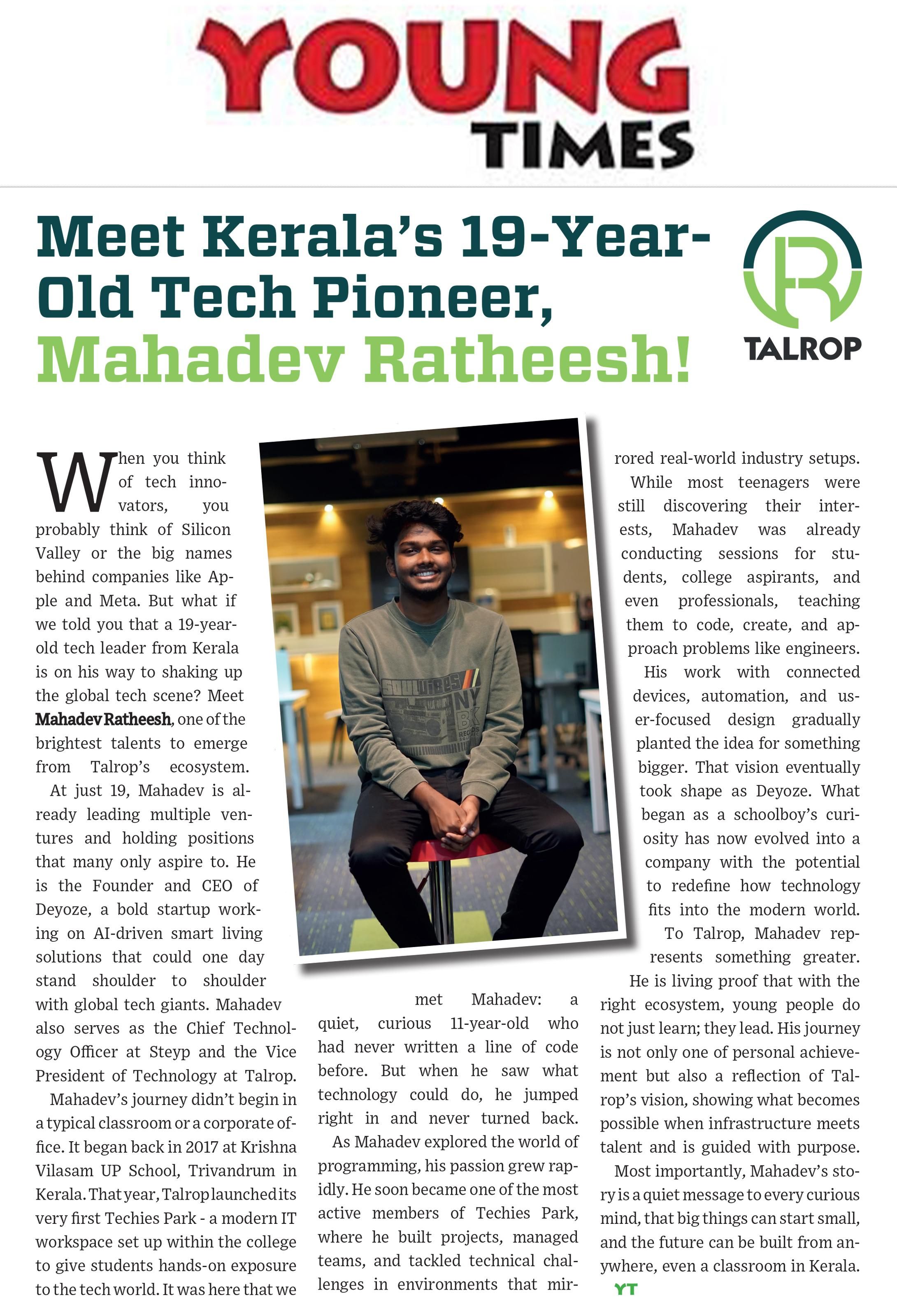 Automating the Future: The Journey of Mahadev journey highlight 7